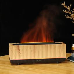 新品條紋3d火焰淨化空氣增溼機 香薰機臥室海洋世界夜燈 歷史價格詳細信息