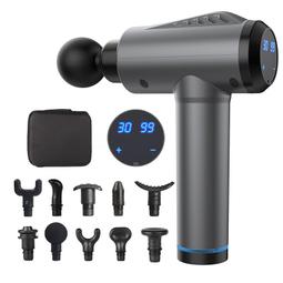 高頻筋膜槍按摩器家用健身專業智能按摩槍電動便攜迷你筋膜槍 歷史價格詳細信息