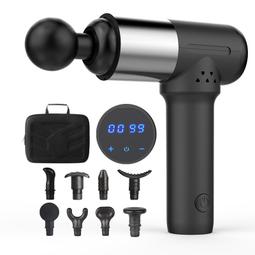 高頻靜音筋膜槍深層肌肉放松器電動沖擊搶家用按摩儀健身棒槍 歷史價格詳細信息