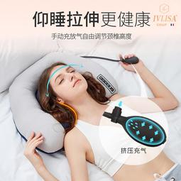 按摩睡眠枕頸椎肩頸按摩器車載家用全身多功能氣囊頸椎按摩枕 歷史價格詳細信息