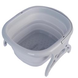 泡腳桶家用可摺疊足浴盆過小腿加深按摩養生可攜式省空間洗腳盆子 歷史價格詳細信息