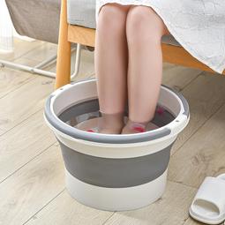 摺疊足浴盆帶提手可摺疊泡腳桶家用自動加熱 歷史價格詳細信息