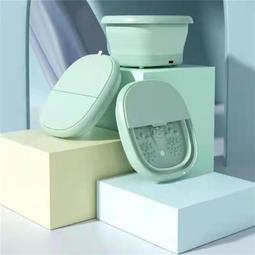 摺疊足浴盆恆溫加熱泡腳桶電動摺疊家用恆溫足浴盆洗腳過小腿按摩 歷史價格詳細信息