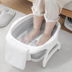 可攜式摺疊按摩泡腳桶家用足浴盆足浴桶洗腳桶恆溫加熱足浴桶 歷史價格詳細信息
