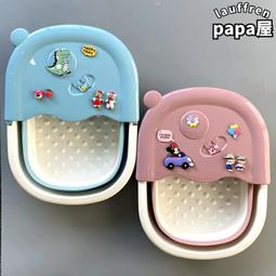 卡通可愛兒童塑料可摺疊泡腳桶加高深桶家用帶蓋子按摩足浴盆洗腳盆 歷史價格詳細信息