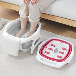 可摺疊泡腳桶宿舍養生桶可攜式按摩洗腳神器足浴盆家用洗腳盆 歷史價格詳細信息