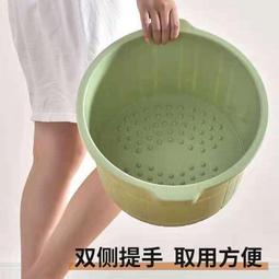 雙人泡腳桶家用可摺疊按摩可攜式冬天加大加深加厚親子洗腳足浴盆 歷史價格詳細信息