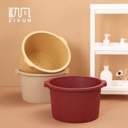 初凡按摩泡腳桶過小腿家用塑料泡腳盆過小腿洗腳桶足浴盆加高深桶 歷史價格詳細信息