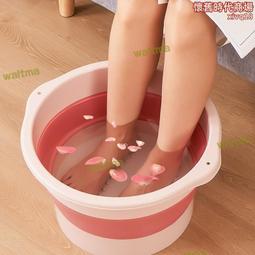 加厚家用泡腳桶可摺疊足浴盆塑料按摩洗腳盆加高過小腿泡腳桶盆子 歷史價格詳細信息