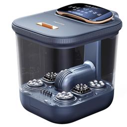 按摩足浴泡腳桶電動盆加熱洗腳自動家用全恆溫一品康小腿高深過器 歷史價格詳細信息