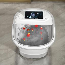 家用成人泡腳桶過小腿保溫洗腳深桶可攜式旅行足浴盆摺疊泡腳袋 歷史價格詳細信息