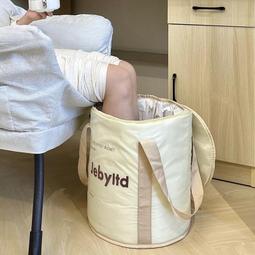 可攜式洗腳盆保溫家用泡腳桶加高深桶帶蓋子摺疊盆宿舍按摩足浴盆加厚 歷史價格詳細信息