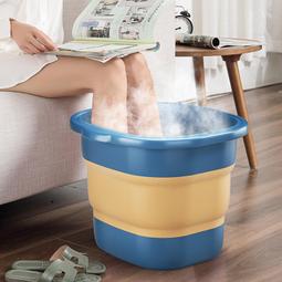 可攜式足浴盆可摺疊泡腳桶家用全自動加熱恆溫按摩洗腳盆 歷史價格詳細信息