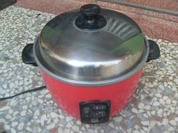 歌林電鍋,11人份(桃紅色)功能正常完整(有保溫開關)型式 歷史價格詳細信息