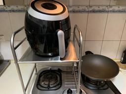 不鏽鋼廚房置物架角架微波爐烤箱置物架子鍋架單層儲物架一層二層 歷史價格詳細信息