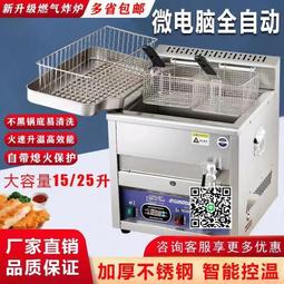 油炸鍋商用煤氣控溫夜市擺攤炸串爐炸麻花薯塔燃氣炸油條薯條機 歷史價格詳細信息