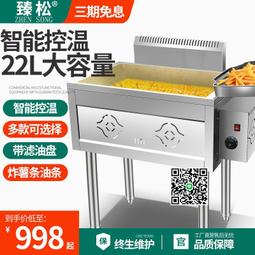 炸油條鍋擺攤商用燃氣炸爐大容量油炸鍋立式煤氣炸麻花機炸油條機 歷史價格詳細信息