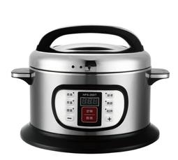 304不鏽鋼電蒸鍋無孔特厚家用多層多功能蒸煮一體可定時插電鍋 歷史價格詳細信息