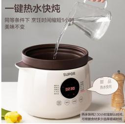 電燉鍋陶瓷煲湯鍋燉湯砂鍋 電砂鍋煲湯鍋養生家用插電煮粥鍋 歷史價格詳細信息