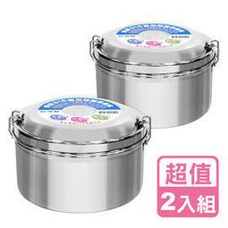 日本寶馬316不鏽鋼圓型雙層便當盒_14cm(2入組) TA-S-126-14 歷史價格詳細信息