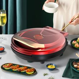 家用電餅鐺雙面加熱加大加深電餅檔稱炸煎烤機烙餅鍋 歷史價格詳細信息