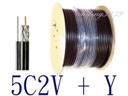 進口 CCTV 第四台 有線電視線 數位電視 同軸纜線 視訊 監控 DVR 5C 2V 視訊線 RG6U  3米 零切 歷史價格詳細信息