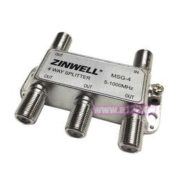 ZINWELL 兆赫 MSG-3 一進三出 三分配器 3分配器 電視分享器 分歧器 分支器 有線電視 數位電視 台灣製 歷史價格詳細信息