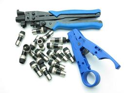 RG57可調式套裝組 PPC EX6PLUS 20顆 RG57工具1支 DL-7502A 剝線器1支 衛星 有線電視 F 歷史價格詳細信息