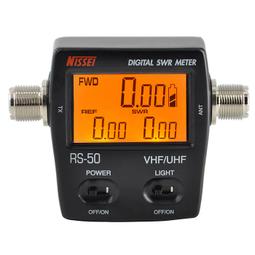 NISSEI RS-40 SWR Power Meter 140-150Mhz 430-450Mhz 200W UHF/VHF Walkie Talkie 歷史價格詳細信息