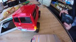 遙控模型攀爬平跑漂移車燈1:14田宮拖頭挖掘機工程燈圓形旋轉警燈 歷史價格詳細信息