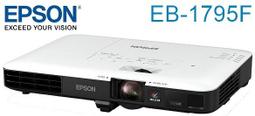 EPSON EB-1795F 成功人士首選,送原廠巧攜銀幕,世界最輕薄高亮度FULL HD畫質超可攜1.8KG, 3200lm,非常適合經常移動的商務教育會議。 歷史價格詳細信息