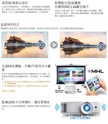 刷卡含發票OPTOMA OPX4650單槍投影機  ●4,600流明高亮度XGA投影機 ●長效燈泡壽命，最多15,0 歷史價格詳細信息
