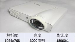 Optoma OP305ST超短焦投影機,另有EB-530,PJD6383S,M332XS,EB580,RS330ST 歷史價格詳細信息