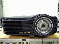 ViewSonic PJD7383i  專業互動 短焦3D 投影機 解析度XGA 流明度3000ANSI 上網註冊保固全機三年保固及燈泡極致保固 歷史價格詳細信息