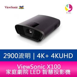 X100-4K+ ViewSonic 4K UHD LED 智慧投影機 2900流明 3840×2160解析 悅適影音 歷史價格詳細信息