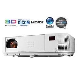 NEC M402H 投影機WUXGA 適用教室,演講室,會議室,可透過1080p提供清晰影像與明亮的4000流明,更清楚檢視試算表,視訊會議,CAD繪圖 歷史價格詳細信息