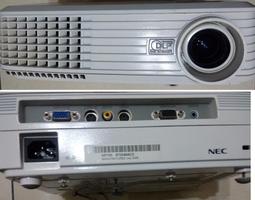 二手NEC V260X 攜帶式液晶投影機(可以開機但投出影像有問題燈泡顯示233多小時當銷帳零件機 歷史價格詳細信息