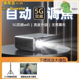 新款5G投影儀高清投影機 家用超高清手機投墻小型迷你投影機 臥室宿舍家庭影院投影儀 投影器 歷史價格詳細信息