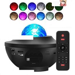 音響氛圍星空燈水波紋投影燈滿天星兒童夢幻小夜燈遙控火焰燈 歷史價格詳細信息