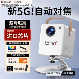 投影儀 微型投影機 1080p投影機 超清5G雙頻IFI立體投影儀家用高清自動對焦臥室家庭影院投影投屏 歷史價格詳細信息