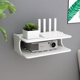 投影儀置物架路由器牆上免打孔插座支架壁掛機頂盒wifi無線收納 歷史價格詳細信息