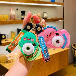 卡通小恐龍投影照相機鑰匙扣女生掛飾兒童玩具禮物書包掛件小飾品 歷史價格詳細信息