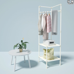 落地立式衣架 簡易衣架 實木臥室掛衣架 家用衣帽架 多功能衣服架子 衣物置物架 歷史價格詳細信息