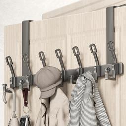 門後掛鉤衣服掛架臥室掛衣架壁掛牆上免打孔強力浴室置物收納神器 歷史價格詳細信息