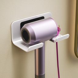 化妝室吹風機支架壁掛免打孔浴室家用電吹風掛架收納層架吹風機置物架 歷史價格詳細信息