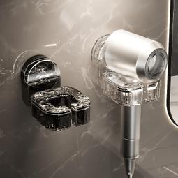 化妝室吹風機支架壁掛免打孔浴室家用電吹風掛架收納層架吹風機置物架 歷史價格詳細信息