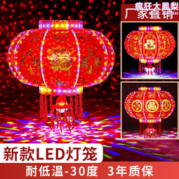 走煤油燈過年裝飾掛飾燈籠掛飾春節新年大門口投影龍年LED燈旋轉品 歷史價格詳細信息