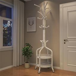 衣帽架落地臥室客廳輕奢多功能組合家用收納加粗鞋架櫃一體掛衣架 歷史價格詳細信息