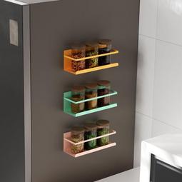 冰箱磁吸置物架外側面收納神器廚房用品家用多功能捲筒衛生紙保鮮膜掛架 歷史價格詳細信息