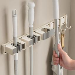 拖把架免打孔拖把夾拖把掛鈎衛生間掛架強力壁掛浴室收納廚房 歷史價格詳細信息